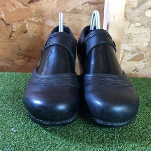Dansko leather clogs size 41